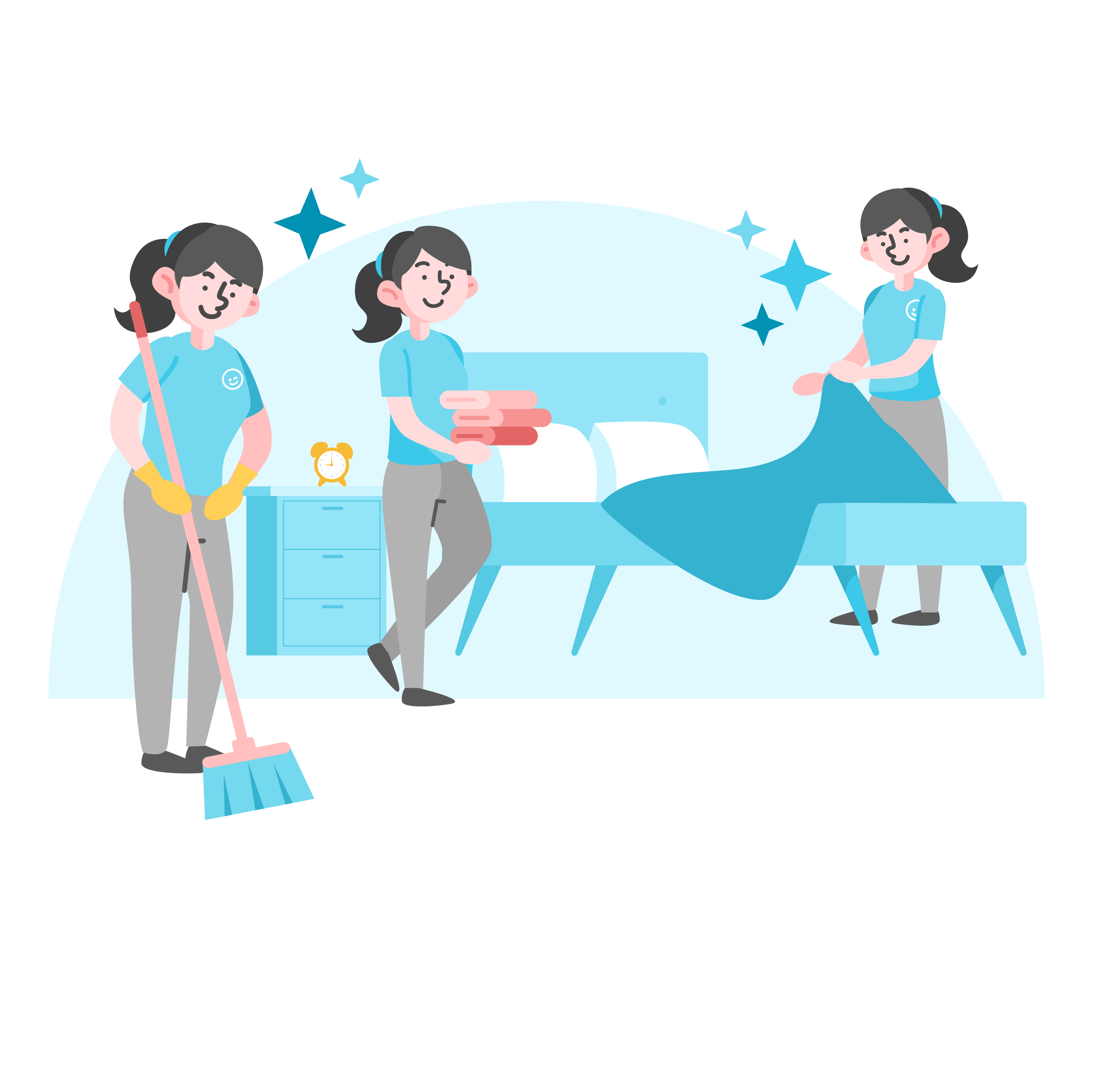 Lazy Household Services Platform Most Popular Services -  Home Cleaning